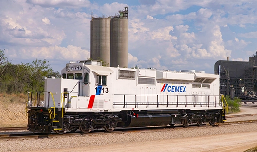 Lower-emission locomotive in New Braunfels, TX