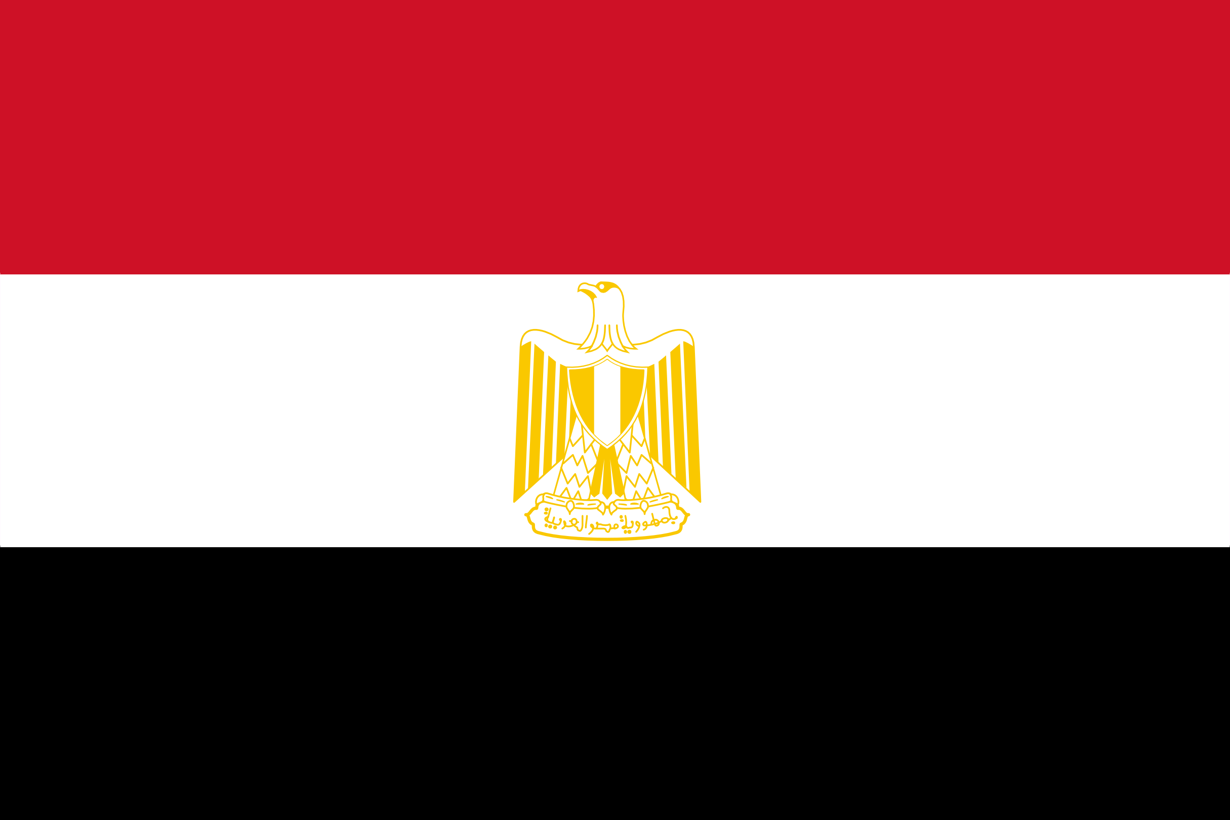 la imagen muestra la bandera de egipto