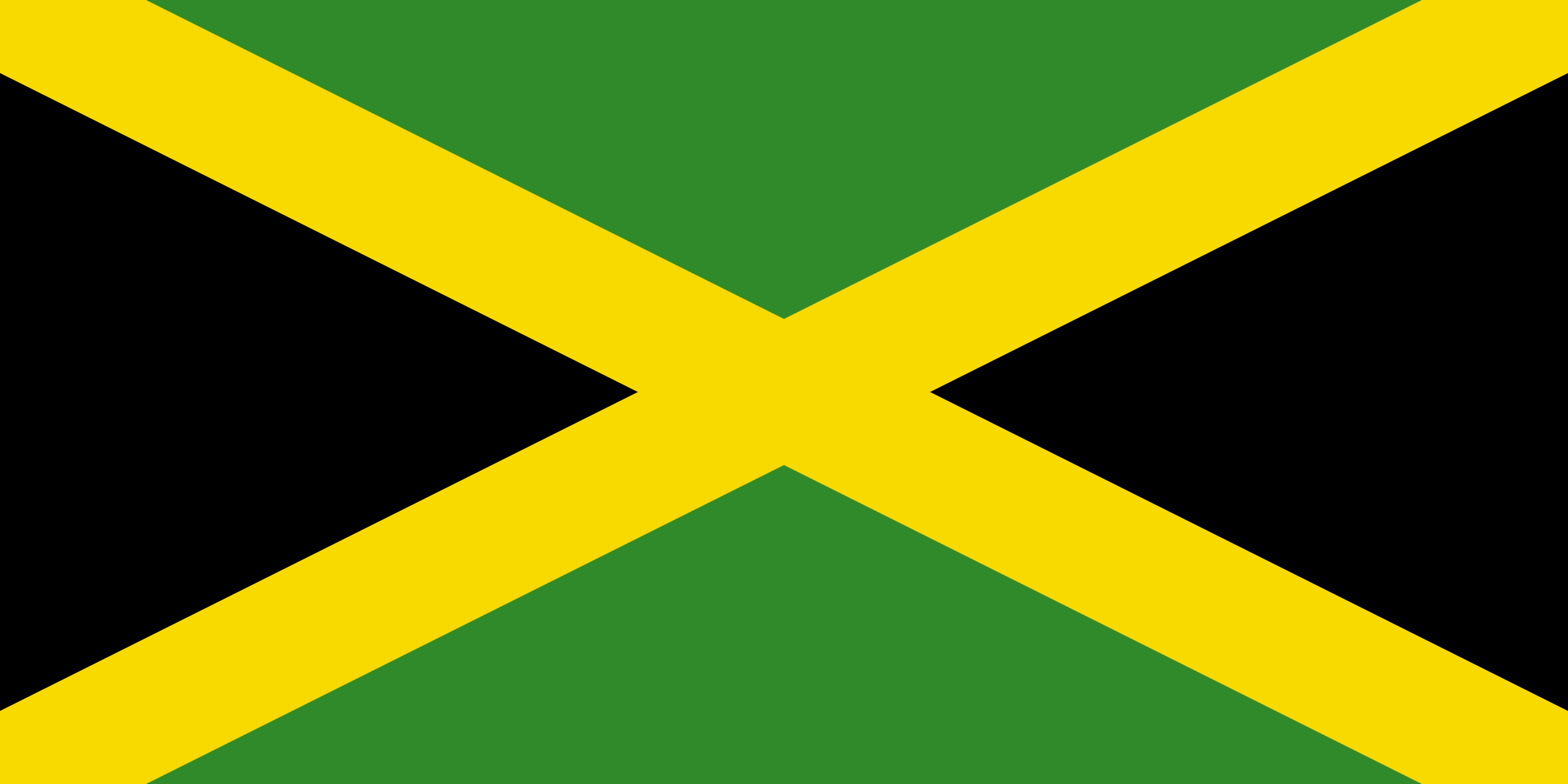 la imagen muestra la bandera de jamaica