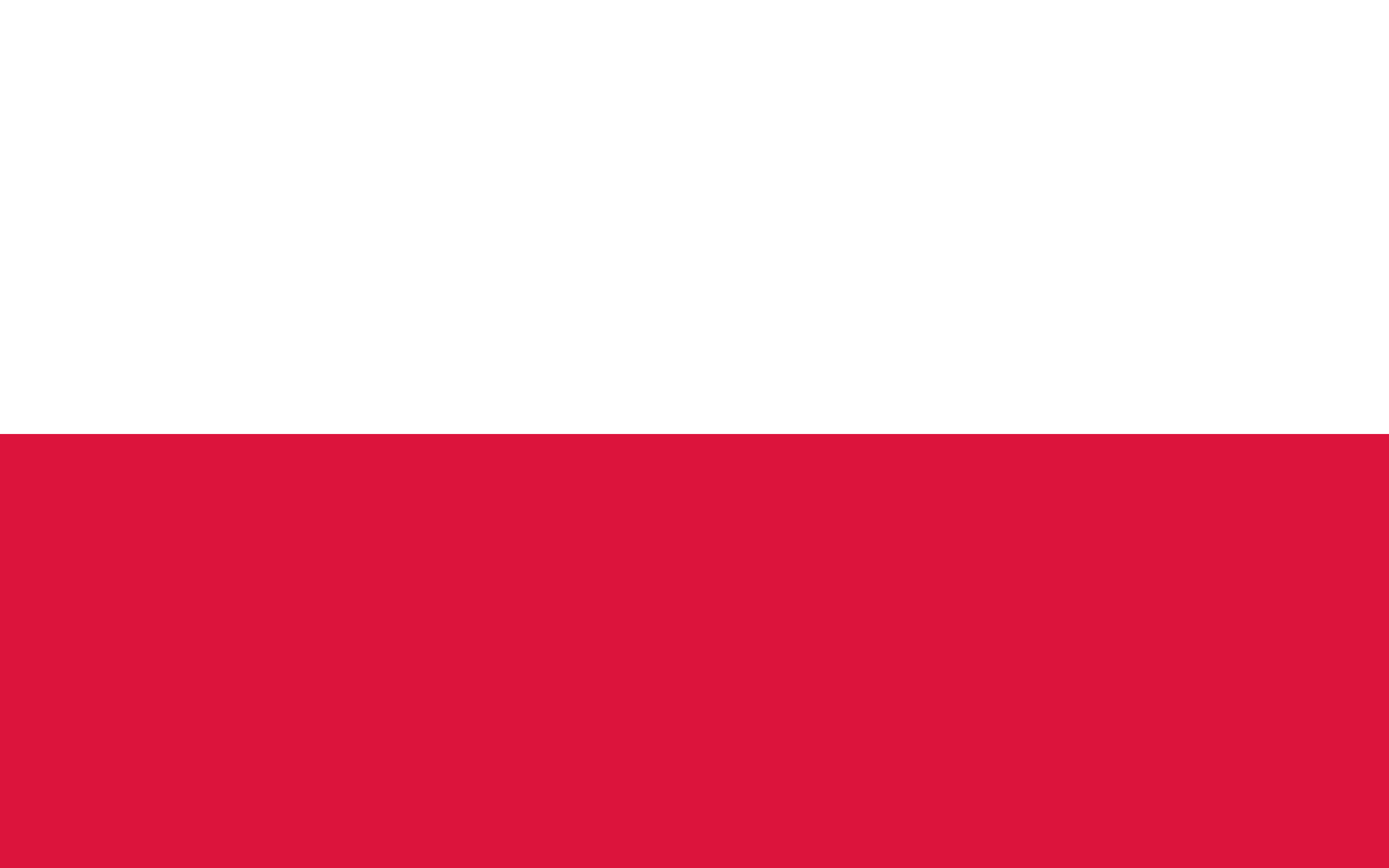 la imagen muestra la bandera de polonia
